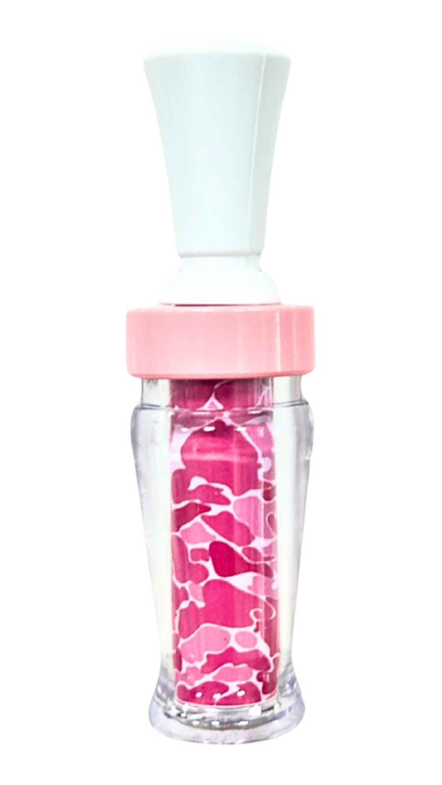 Pink Old School Camo Wood Duck Call - Slammer Series
