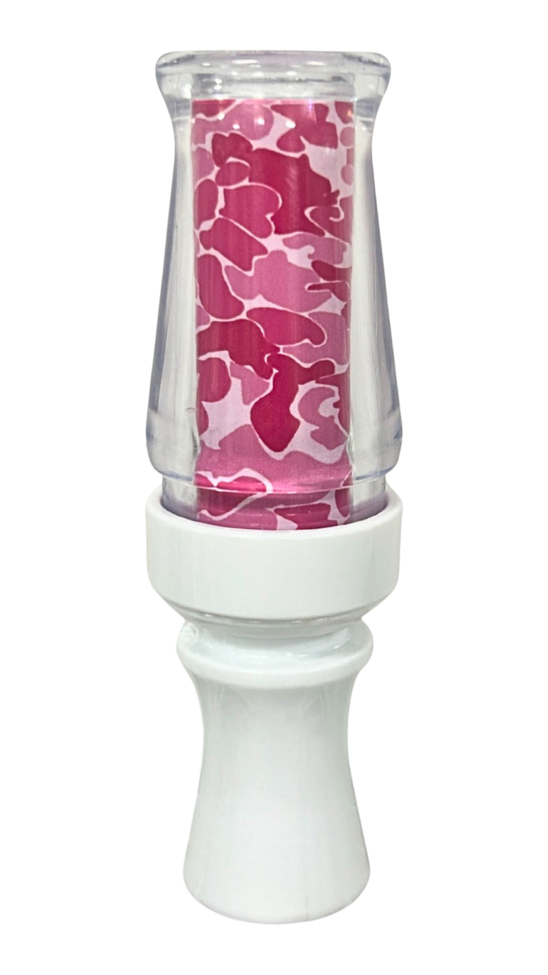 Pink Old School Camo Goose Call - Slammer Series
