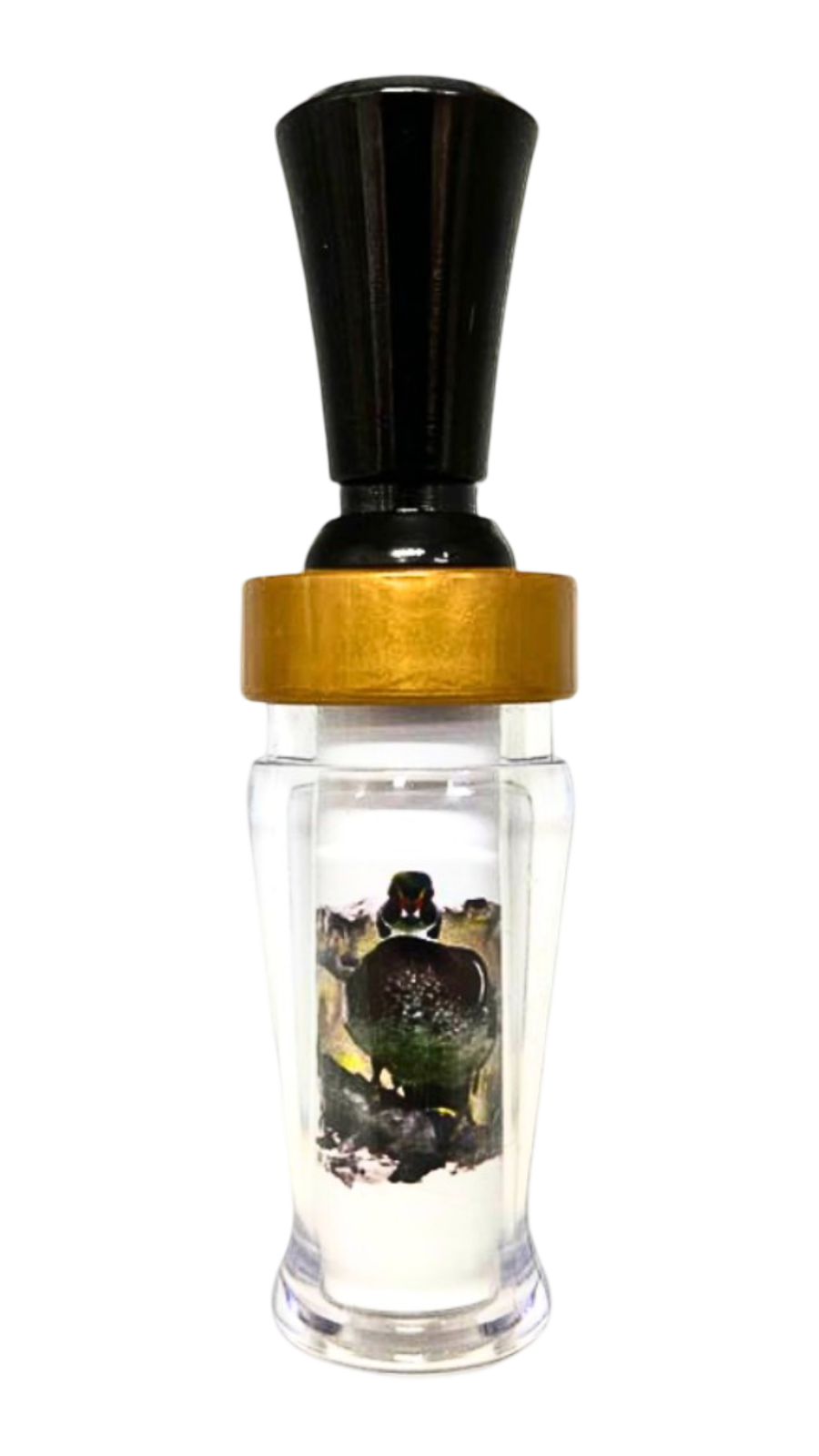 Kenneth Laird Collection Wood Duck White Background Duck Call - Slammer Series